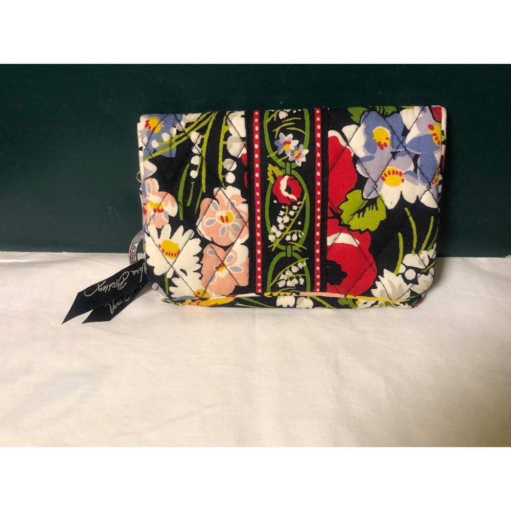 Vera Bradley Poppy Fields Kisslock Wallet